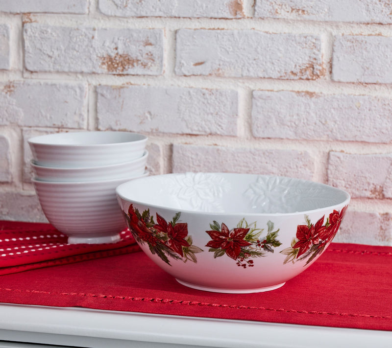 Home Reflections 10" Holiday Serving Bowl — Main view