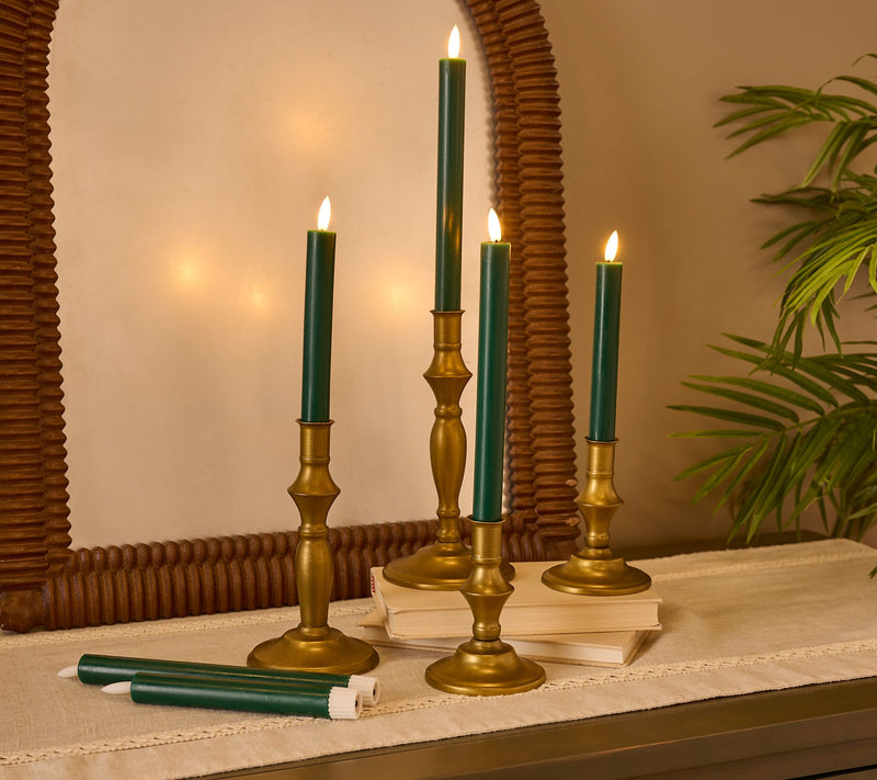 Home Reflections Set of 6 Flameless Taper Decorator Set — View 17