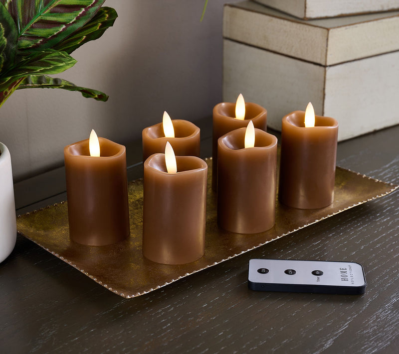 Home Reflections Set of 6 Flameless Votives — View 11