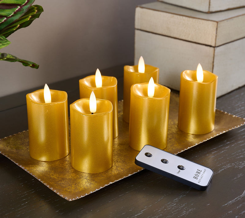 Home Reflections Set of 6 Flameless Votives — View 15