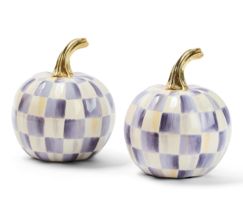 MacKenzie- Childs Set of 2 Mini Pumpkins — View 19