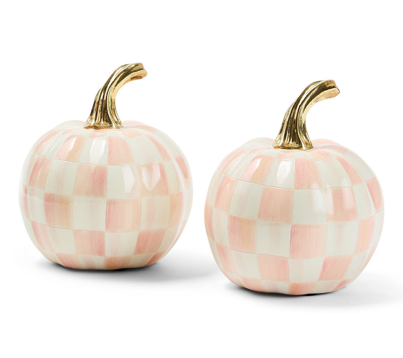 MacKenzie- Childs Set of 2 Mini Pumpkins — View 13