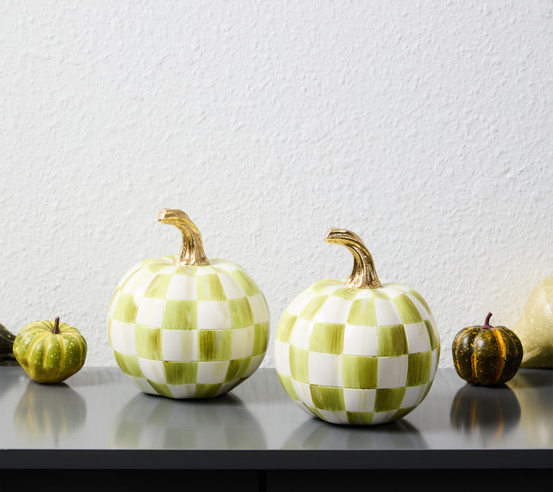 MacKenzie- Childs Set of 2 Mini Pumpkins — View 25