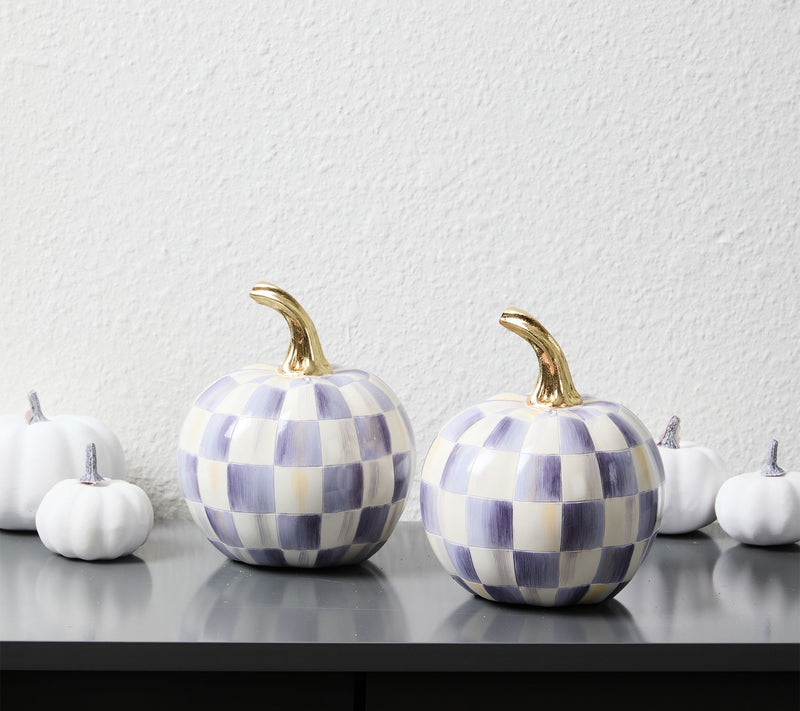 MacKenzie- Childs Set of 2 Mini Pumpkins — View 26