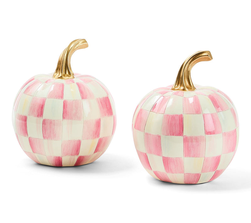 MacKenzie- Childs Set of 2 Mini Pumpkins — View 3