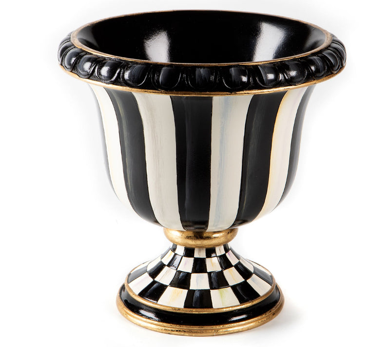 MacKenzie- Childs Tabletop Check & Stripe Urn — Main view