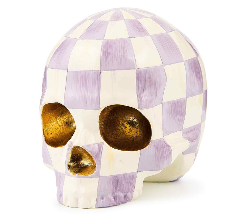 MacKenzie- Childs Haunted House Skull Figurine — View 12