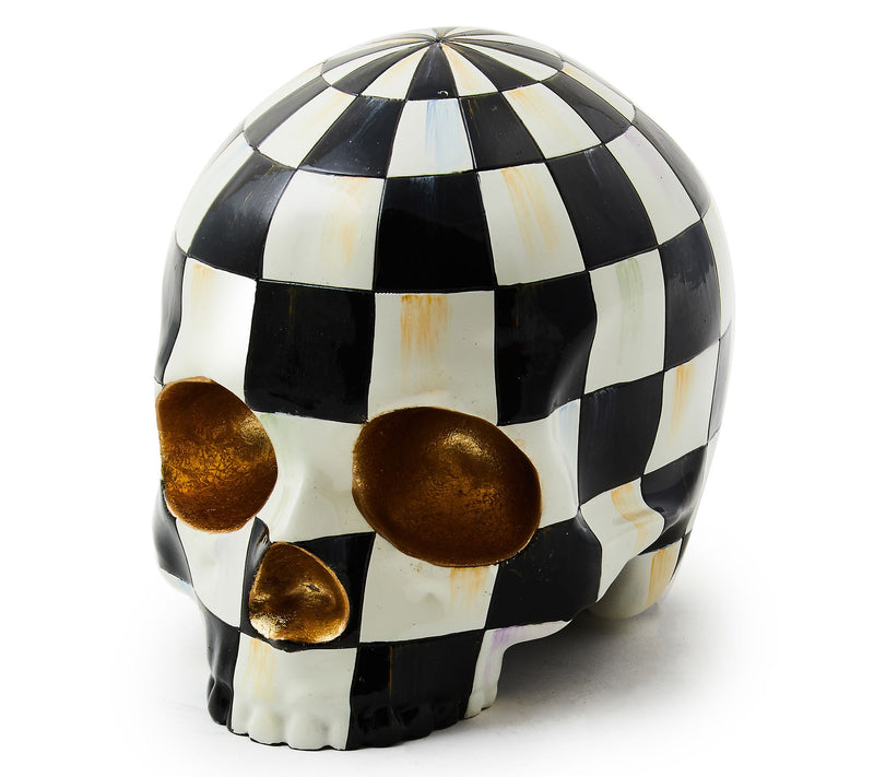 MacKenzie- Childs Haunted House Skull Figurine — Main view