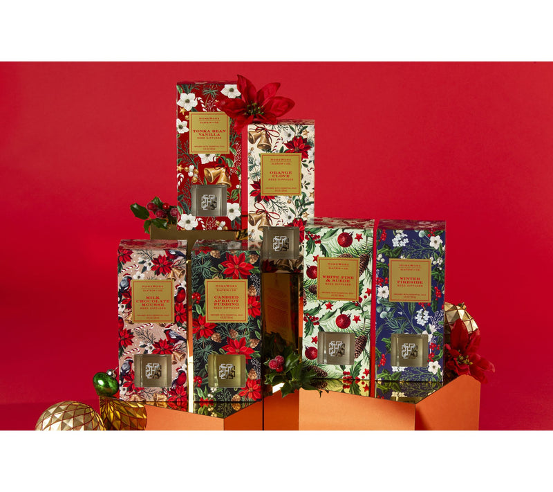 HomeWorx by Slatkin + Co. S/2 Cozy Winter Nights Reed Diffusers — View 2