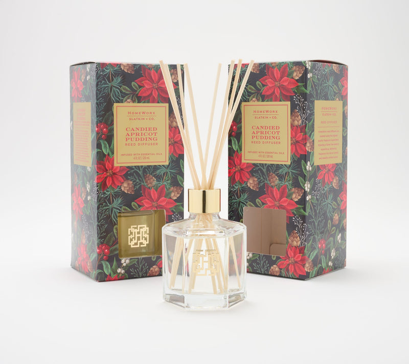HomeWorx by Slatkin + Co. S/2 Cozy Winter Nights Reed Diffusers — View 13