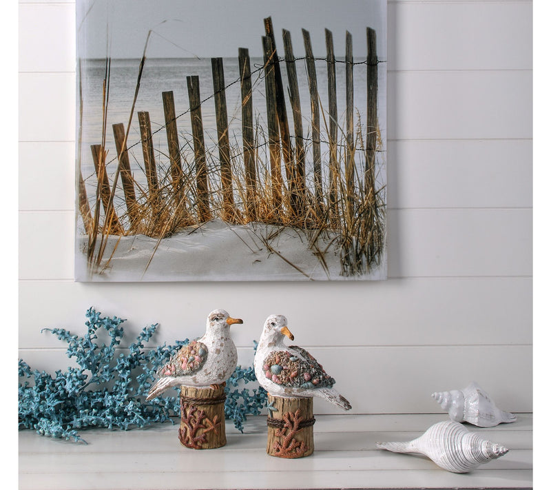 8" Seagull On Piling Set of 2 by Valerie — Main view