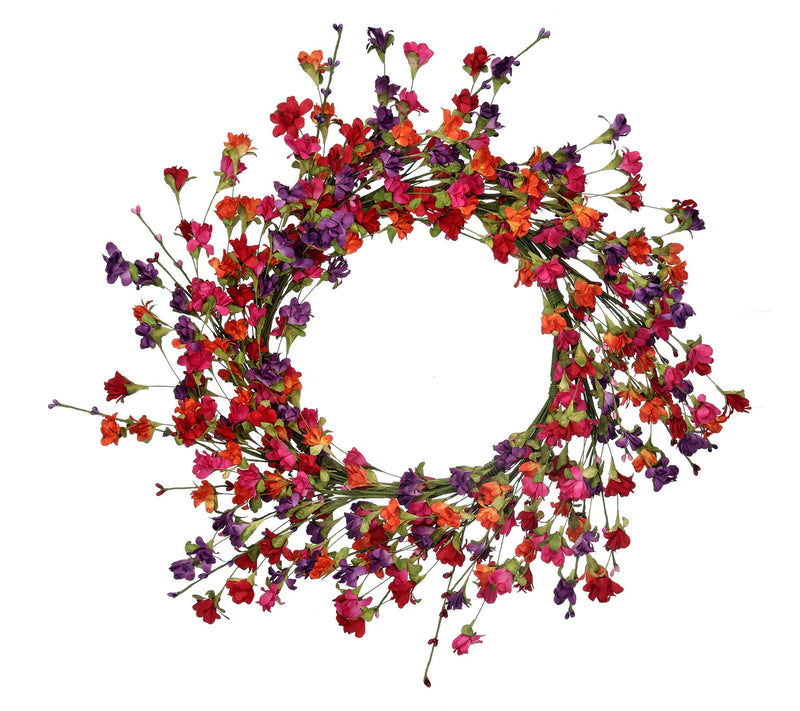 22" Wild Summer Blossom Wreath by Valerie — View 6