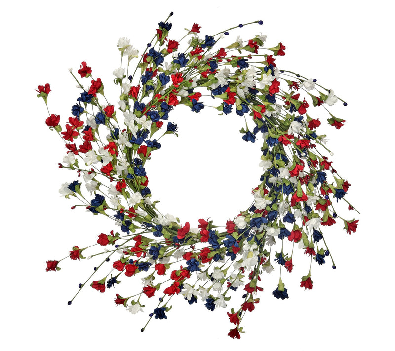22" Wild Summer Blossom Wreath by Valerie — View 2