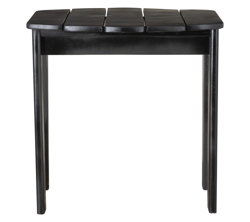 Linon Home Black Adirondack End Table — View 4