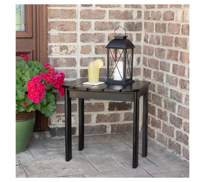Linon Home Black Adirondack End Table — View 6