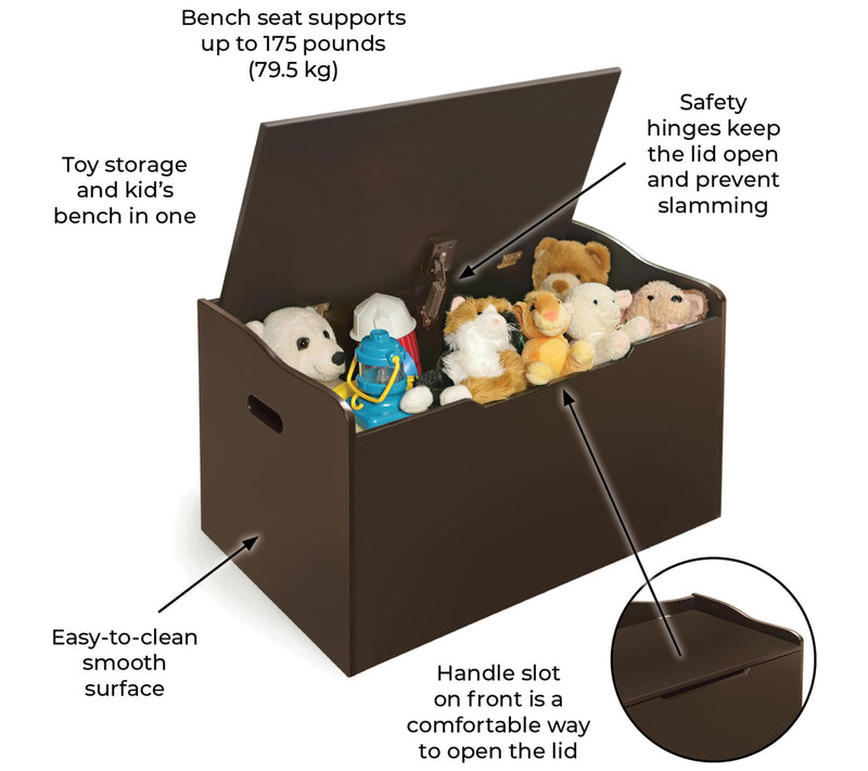 Badger Basket Bench Top Toy Box — View 9