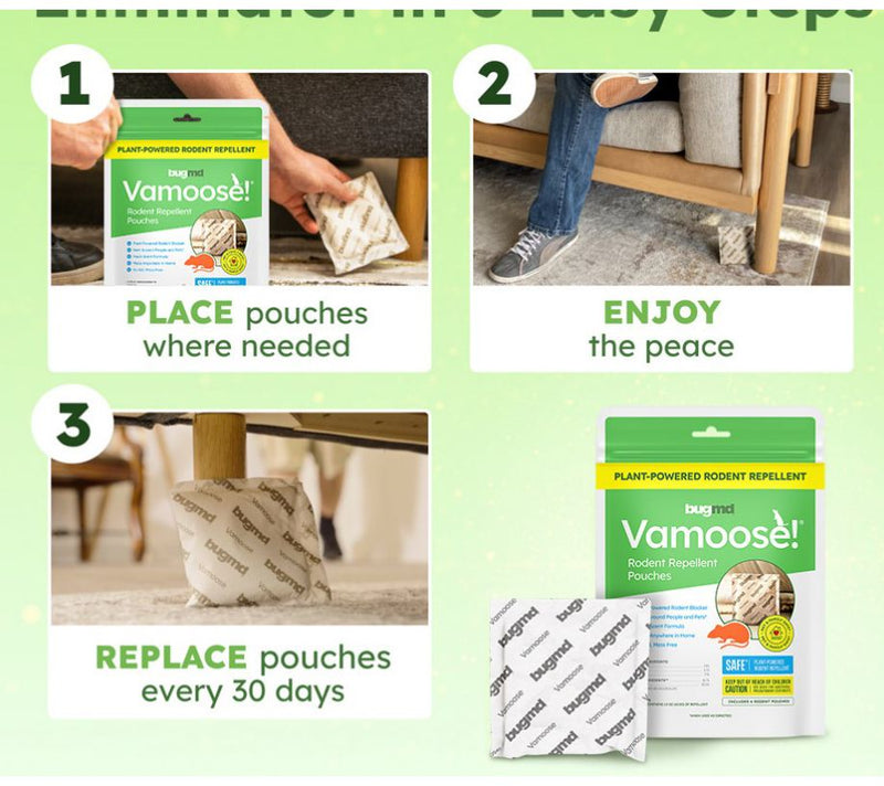 BugMD Vamoose Rodent Repellent — View 5