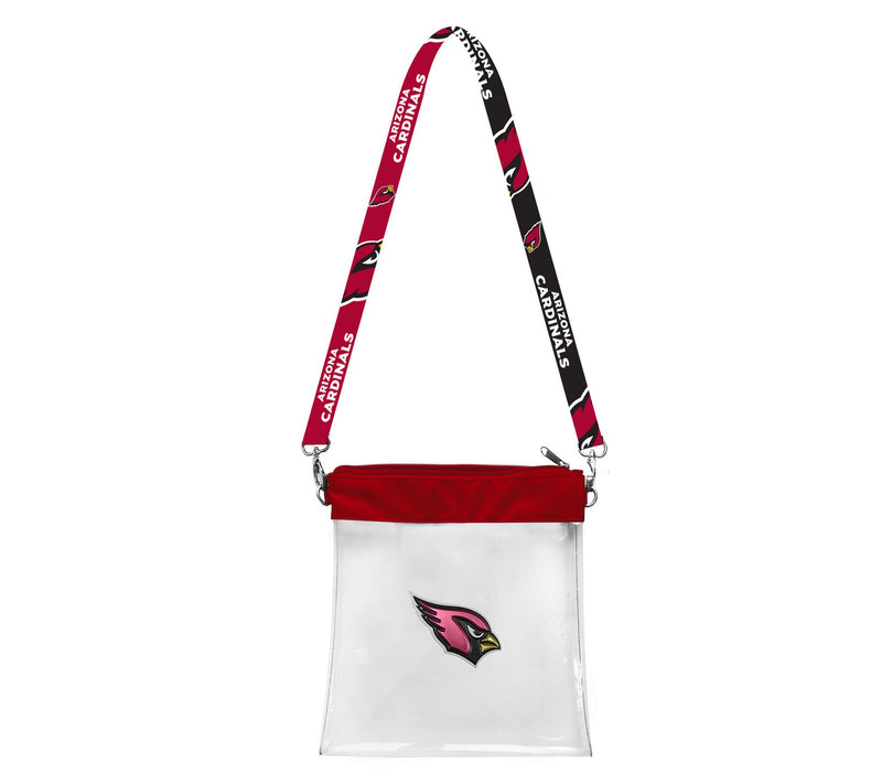 Littlearth NFL 3D Logo Clear Satchelette — Main view