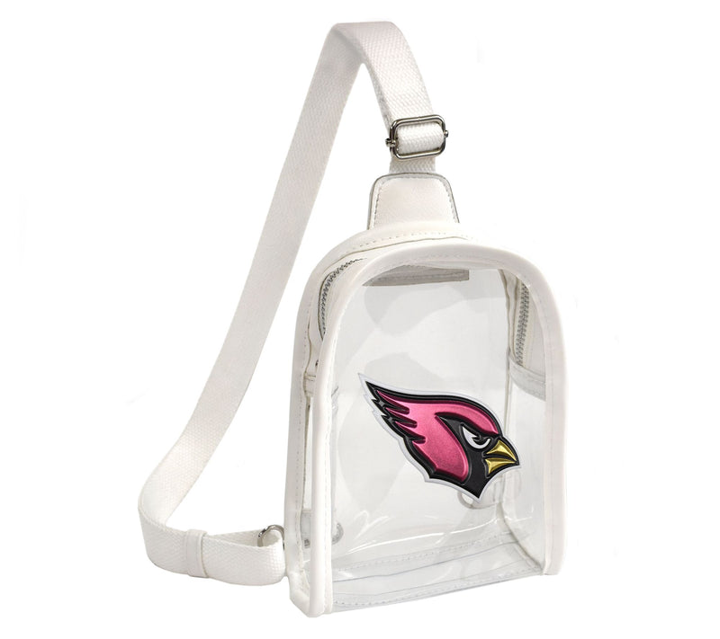 Littlearth NFL 3D Logo Clear Mini Sling — Main view