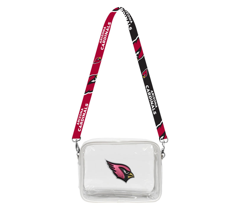 Littlearth NFL 3D Logo Clear Fanny Fan Purse — Main view