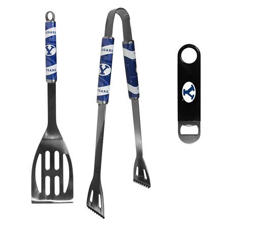 Siskiyou NCAA 2pc BBQ Set w/ Bottle Opener — View 6