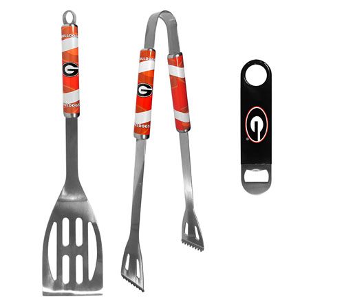 Siskiyou NCAA 2pc BBQ Set w/ Bottle Opener — View 20