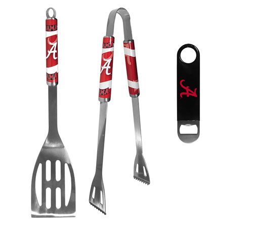 Siskiyou NCAA 2pc BBQ Set w/ Bottle Opener — View 3