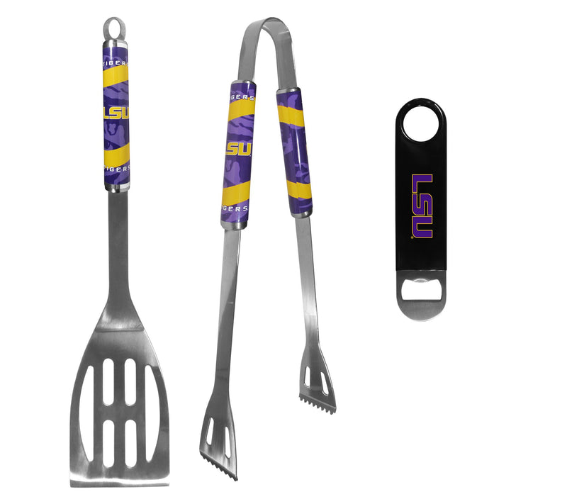 Siskiyou NCAA 2pc BBQ Set w/ Bottle Opener — View 37