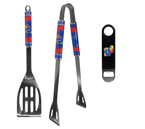 Siskiyou NCAA 2pc BBQ Set w/ Bottle Opener — View 28