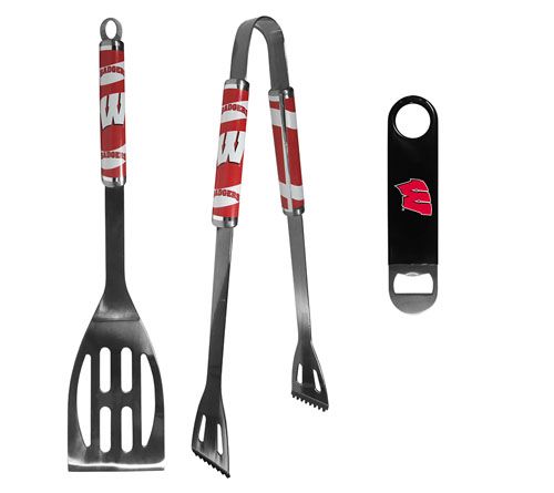 Siskiyou NCAA 2pc BBQ Set w/ Bottle Opener — View 92
