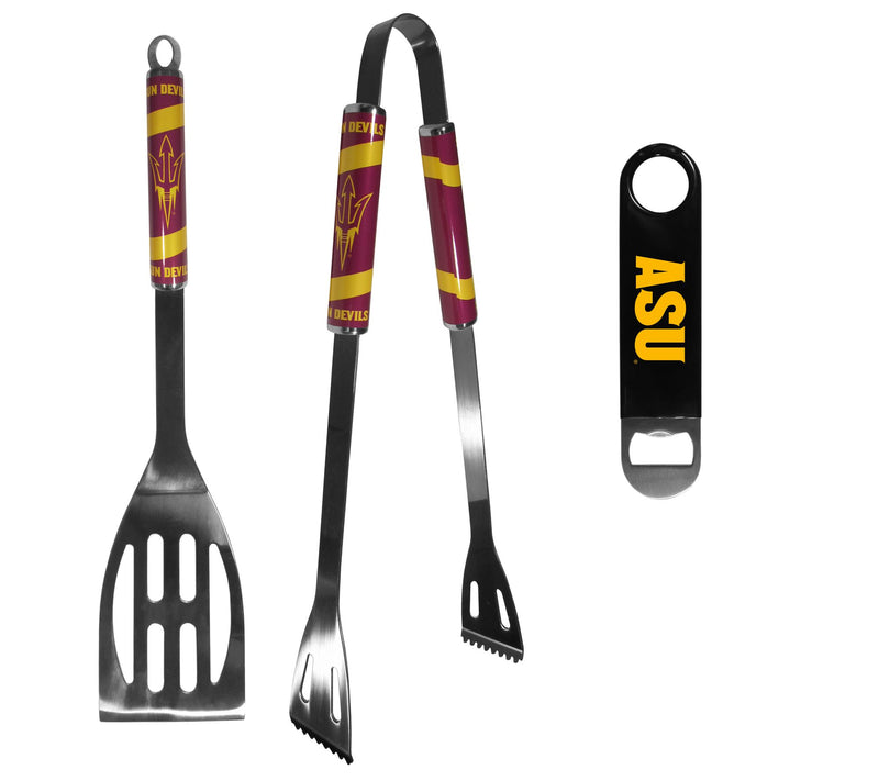 Siskiyou NCAA 2pc BBQ Set w/ Bottle Opener — View 11