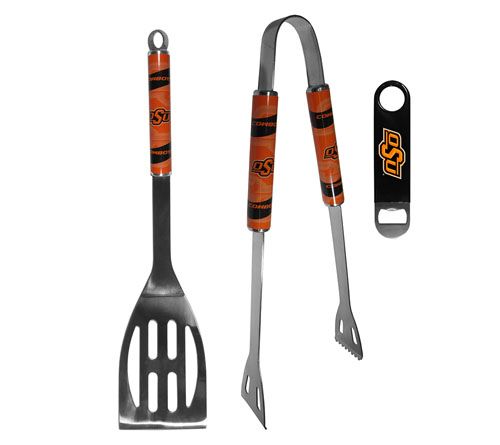 Siskiyou NCAA 2pc BBQ Set w/ Bottle Opener — View 58