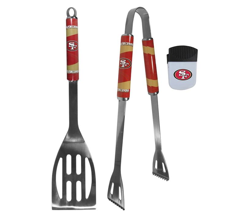 Siskiyou Sports NFL 2 pc BBQ Set & Chip Clip — View 3