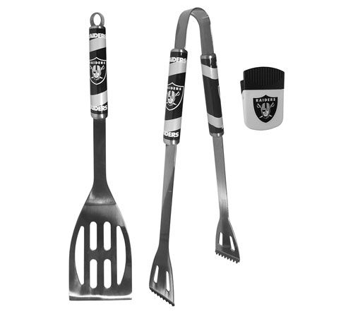 Siskiyou Sports NFL 2 pc BBQ Set & Chip Clip — View 42