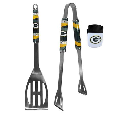 Siskiyou Sports NFL 2 pc BBQ Set & Chip Clip — View 36