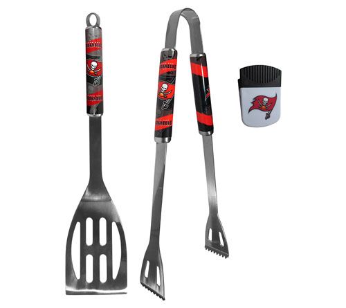 Siskiyou Sports NFL 2 pc BBQ Set & Chip Clip — View 14