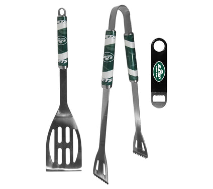 Siskiyou Sports NFL 2pc BBQ Set w/ Bottle Opener