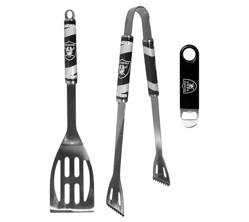 Siskiyou Sports NFL 2pc BBQ Set w/ Bottle Opener — View 44