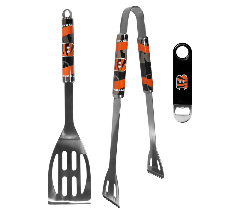 Siskiyou Sports NFL 2pc BBQ Set w/ Bottle Opener — View 7
