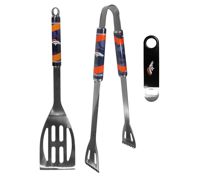 Siskiyou Sports NFL 2pc BBQ Set w/ Bottle Opener — View 11