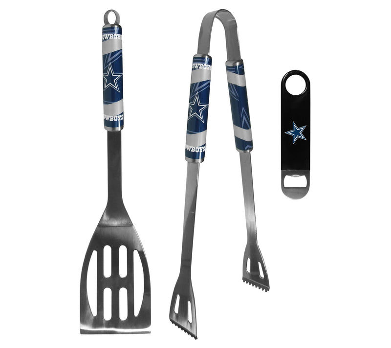 Siskiyou Sports NFL 2pc BBQ Set w/ Bottle Opener — View 23