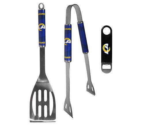 Siskiyou Sports NFL 2pc BBQ Set w/ Bottle Opener — View 46