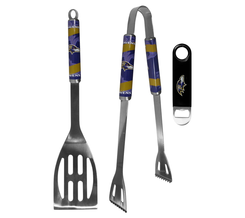 Siskiyou Sports NFL 2pc BBQ Set w/ Bottle Opener — View 49