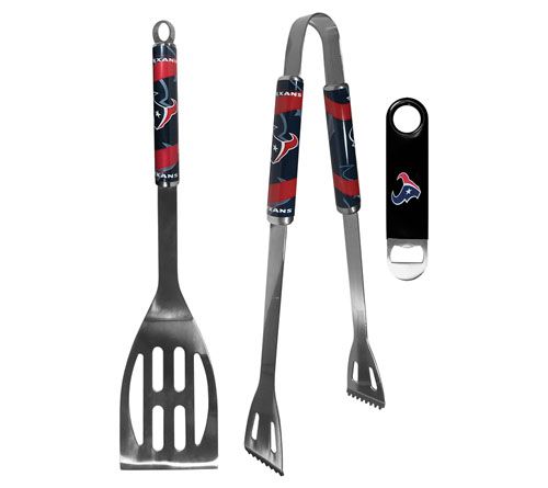 Siskiyou Sports NFL 2pc BBQ Set w/ Bottle Opener — View 56