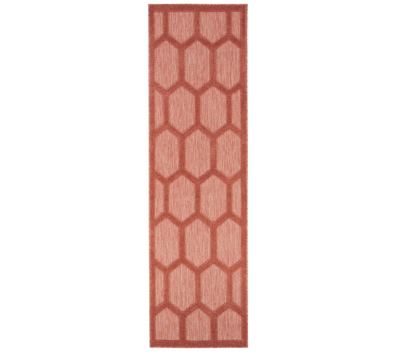 Nourison 2'x7' Honeycomb Indoor/Outdoor Runner — View 5