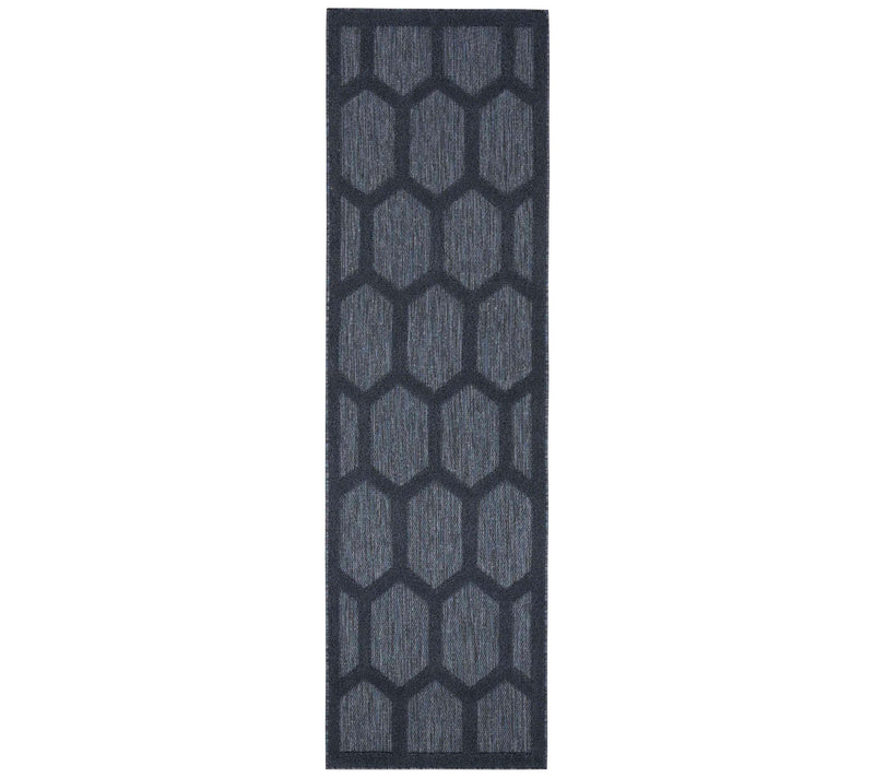 Nourison 2'x7' Honeycomb Indoor/Outdoor Runner — View 9