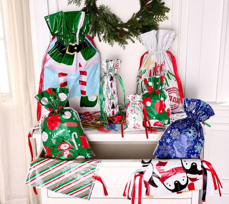 Kringle Express 50-piece Gift Bag & Tags Set — Main view