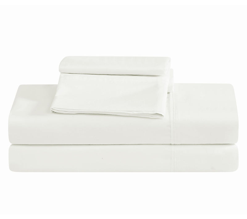 Borghese Roma 400TC Percale Cotton Queen 4-Piece Sheet Set — View 4