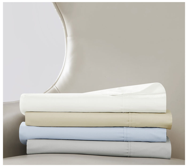 Borghese Roma 400TC Percale Cotton Queen 4-Piece Sheet Set — View 2
