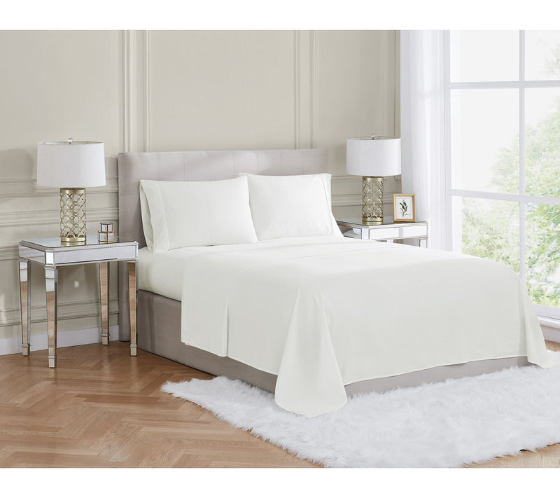Borghese Roma 400TC Percale Cotton Queen 4-Piece Sheet Set — Main view